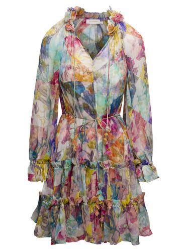 Zimmermann Silk Mini Dress - Zimmermann - Modalova