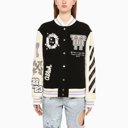 Off-White Varsity Jacket - Off-White - Modalova