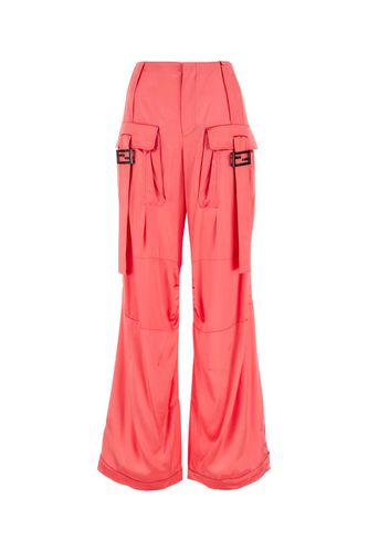 Fendi Satin Cargo Pant - Fendi - Modalova