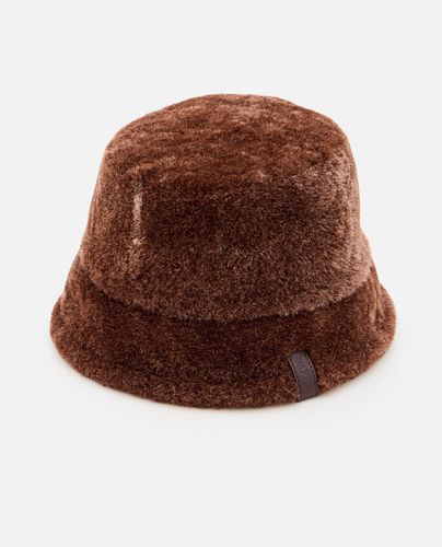 Loewe Shearling Bucket Hat - Loewe - Modalova