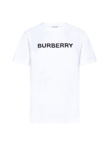 Logo Printed Crewneck T-shirt - Burberry - Modalova