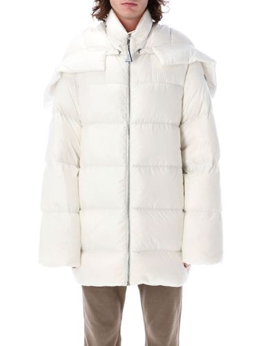 Hooded Cyclopic Coat - Moncler + Rick Owens - Modalova