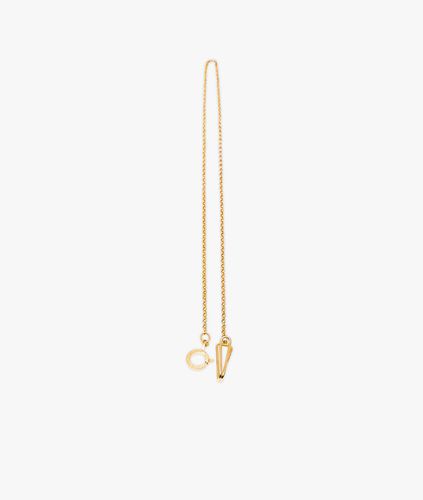 Yellow Gold Chain Key Holder Keyring - Larusmiani - Modalova