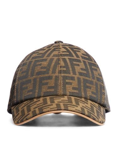 Fendi Ff Jacquard Baseball Cap - Fendi - Modalova