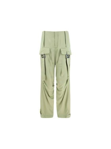 Fendi Satin Cargo Pant - Fendi - Modalova