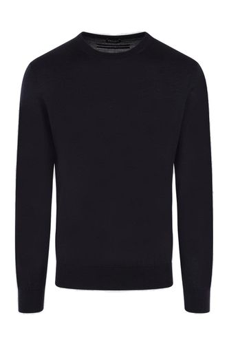 Zegna Long-sleeved Crewneck Jumper - Zegna - Modalova