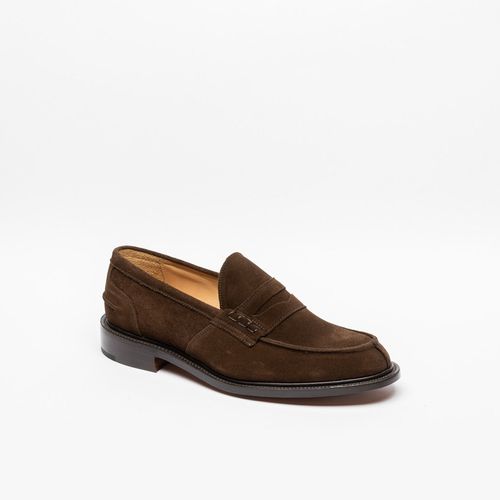 Chocolate Repello Suede Loafer - Tricker's - Modalova