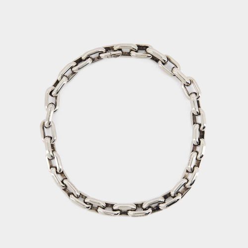 Logo Engraved Peak Cchunky-chain Necklace - Alexander McQueen - Modalova