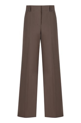 High-waist Wide-leg Trousers - Philosophy di Lorenzo Serafini - Modalova