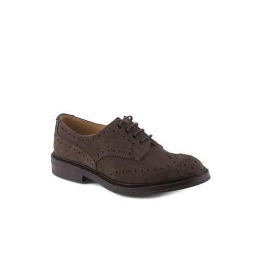 Bourton Coffee Suede Derby Shoe (dainite Sole) - Tricker's - Modalova