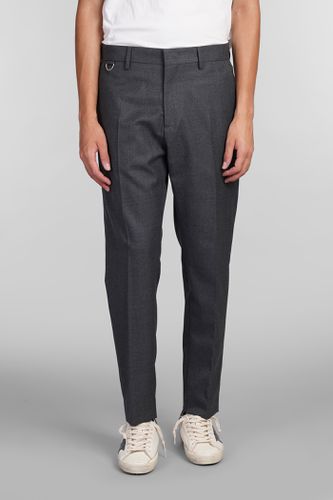 Low Brand Ford Pants In Grey Wool - Low Brand - Modalova