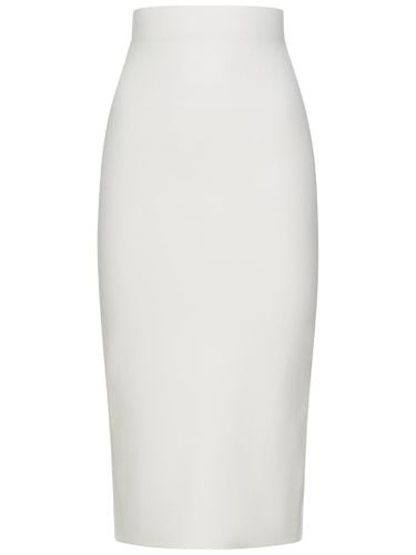 Vb Body Fitted Midi Skirt - Victoria Beckham - Modalova