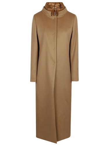 Herno Long Coat With Padded Bib - Herno - Modalova