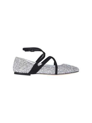 Astoria Glitter Ballet Flats - Jimmy Choo - Modalova