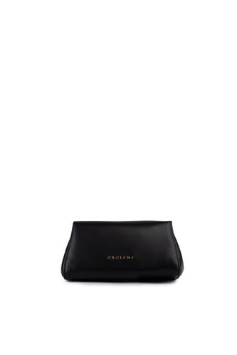 Gossip Nappa Chain Clutch Bag In Leather - Orciani - Modalova