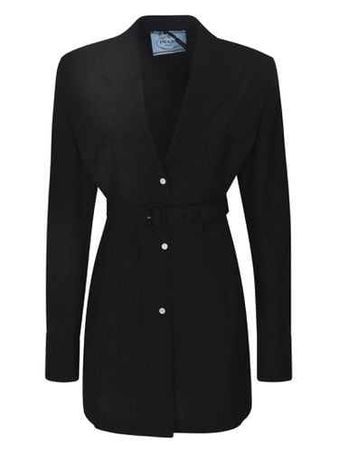 Prada Fitted Waist Blazer - Prada - Modalova