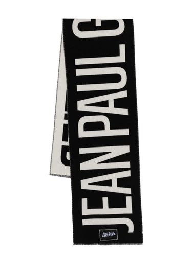 Wool Scarf With Logo - Jean Paul Gaultier - Modalova