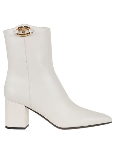 Bootie Vlogo The Bold Edition T. 70 Gold Logo - Valentino Garavani - Modalova