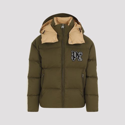 Palm Angels Hooded Down Jacket - Palm Angels - Modalova