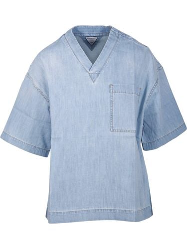 Bottega Veneta Denim Top - Bottega Veneta - Modalova