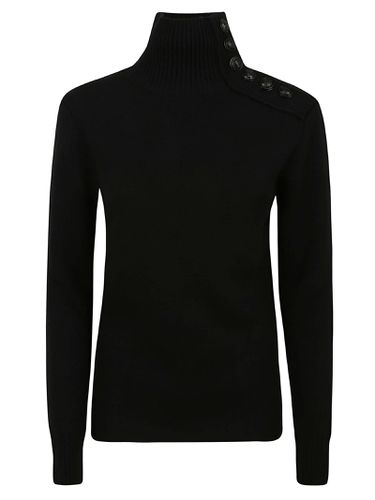 Buttoned Shoulder Jumper - Paco Rabanne - Modalova