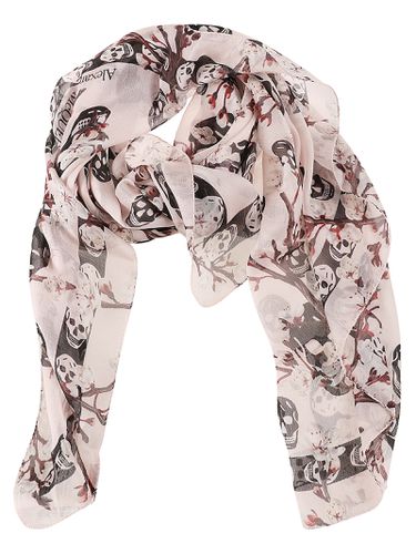 Classic Blossom Scarf - Alexander McQueen - Modalova