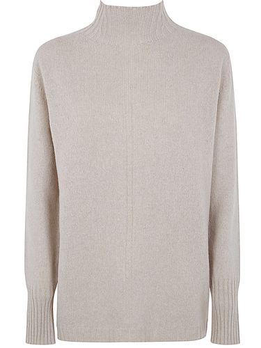 Long Sleeves Turtle Neck Sweater - Drumohr - Modalova