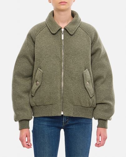 Padded Bomber Jacket In Cashmere - Barrie - Modalova