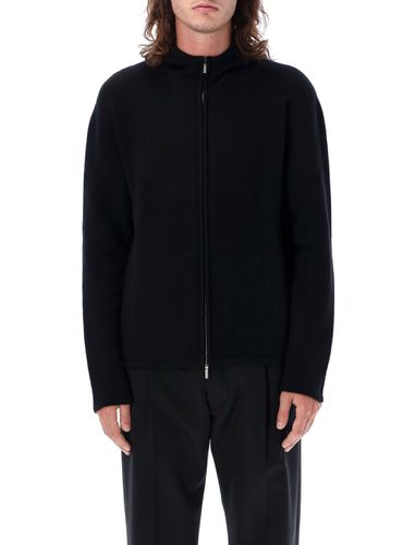 Ferragamo Cashmere Zip Hoodie - Ferragamo - Modalova