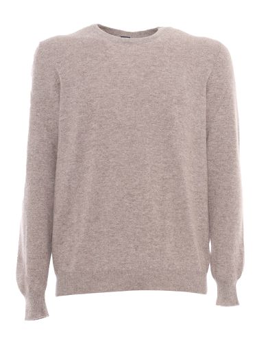 Crew-neck L/s Knitted Sweater Man - Fedeli - Modalova