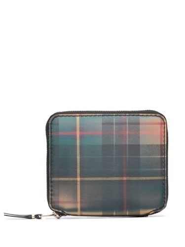 Lenticular Tartan Wallet - Comme des Garçons Wallet - Modalova