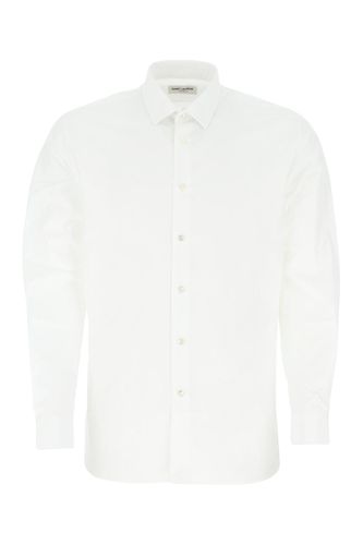 Slim Fit Long-sleeved Shirt - Saint Laurent - Modalova