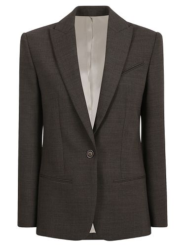 Single Buttoned Plain Blazer - Philosophy di Lorenzo Serafini - Modalova