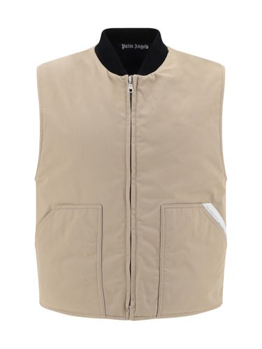 Palm Angels Down Jacket Vest - Palm Angels - Modalova