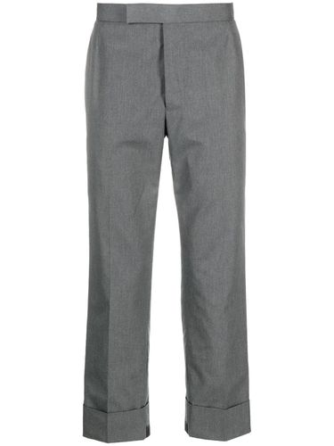 Fit 1 Gg Backstrap Trouser In Typewriter Cloth - Thom Browne - Modalova