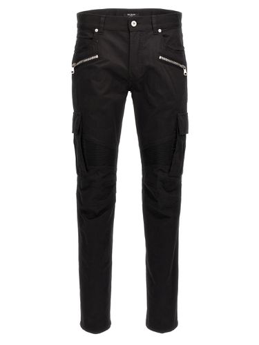 Balmain Cargo Biker Pants - Balmain - Modalova