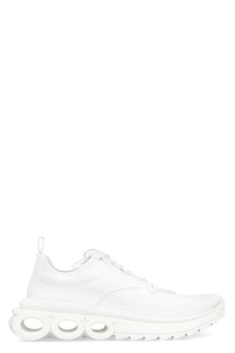 Ferragamo Fabric Low-top Sneakers - Ferragamo - Modalova