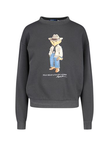 Polo Bear Print Crewneck Sweatshirt - Polo Ralph Lauren - Modalova