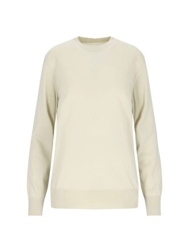 Merino Wool Crew Neck Sweater - Jil Sander - Modalova