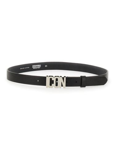 Dsquared2 Leather Belt - Dsquared2 - Modalova