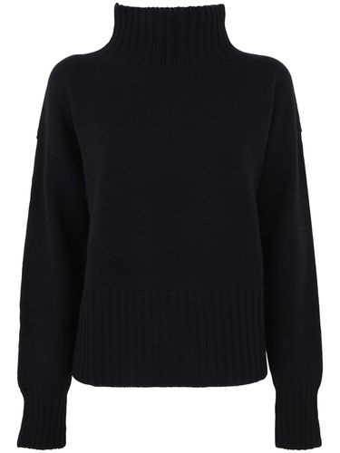 Long Sleeves Turtle Neck Oversized Sweater - Drumohr - Modalova