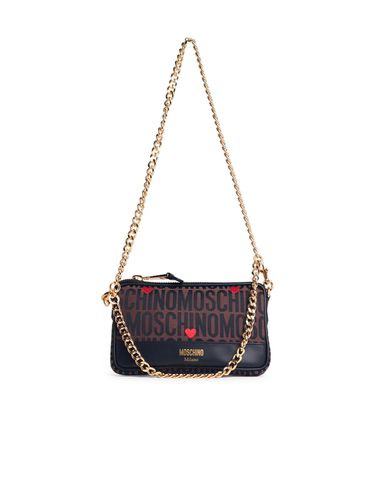 Leather Blend Crossbody Bag - Moschino - Modalova