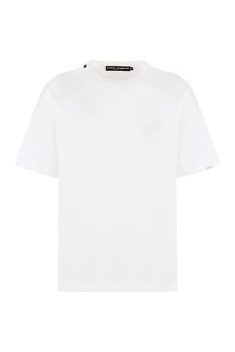 Cotton Crew-neck T-shirt - Dolce & Gabbana - Modalova