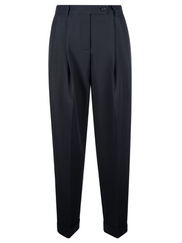 Wrap Buttoned Trousers - Ermanno Firenze - Modalova