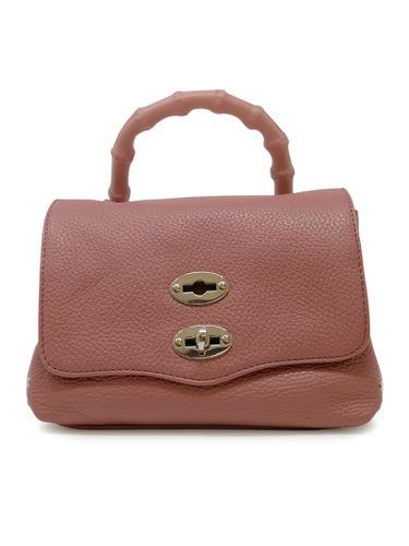 Z0865 Baby Rosato Postina Daily Bamboo Leather Handbag - Zanellato - Modalova