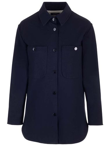 A. P.C. Patch Pocket Shirt Jacket - A.P.C. - Modalova