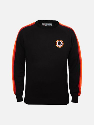 Man Crewneck Sweater With Roma Patch As Roma Special Edition - MC2 Saint Barth - Modalova