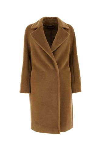 Caramel Alpaca Blend Sidney Coat - Max Mara Studio - Modalova