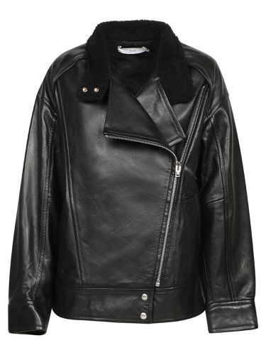 IRO Black Sheepskin Jacket - IRO - Modalova