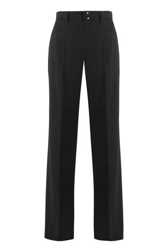 Wool Blend Trousers - MM6 Maison Margiela - Modalova